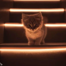 Светодиодная подсветка лестницы, готовый комплект Светодиодная подсветка лестницы, готовый комплект